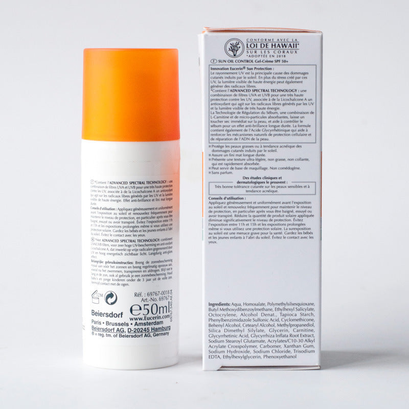 Eucerin SPF50+ Gel-Cream Sunscreen